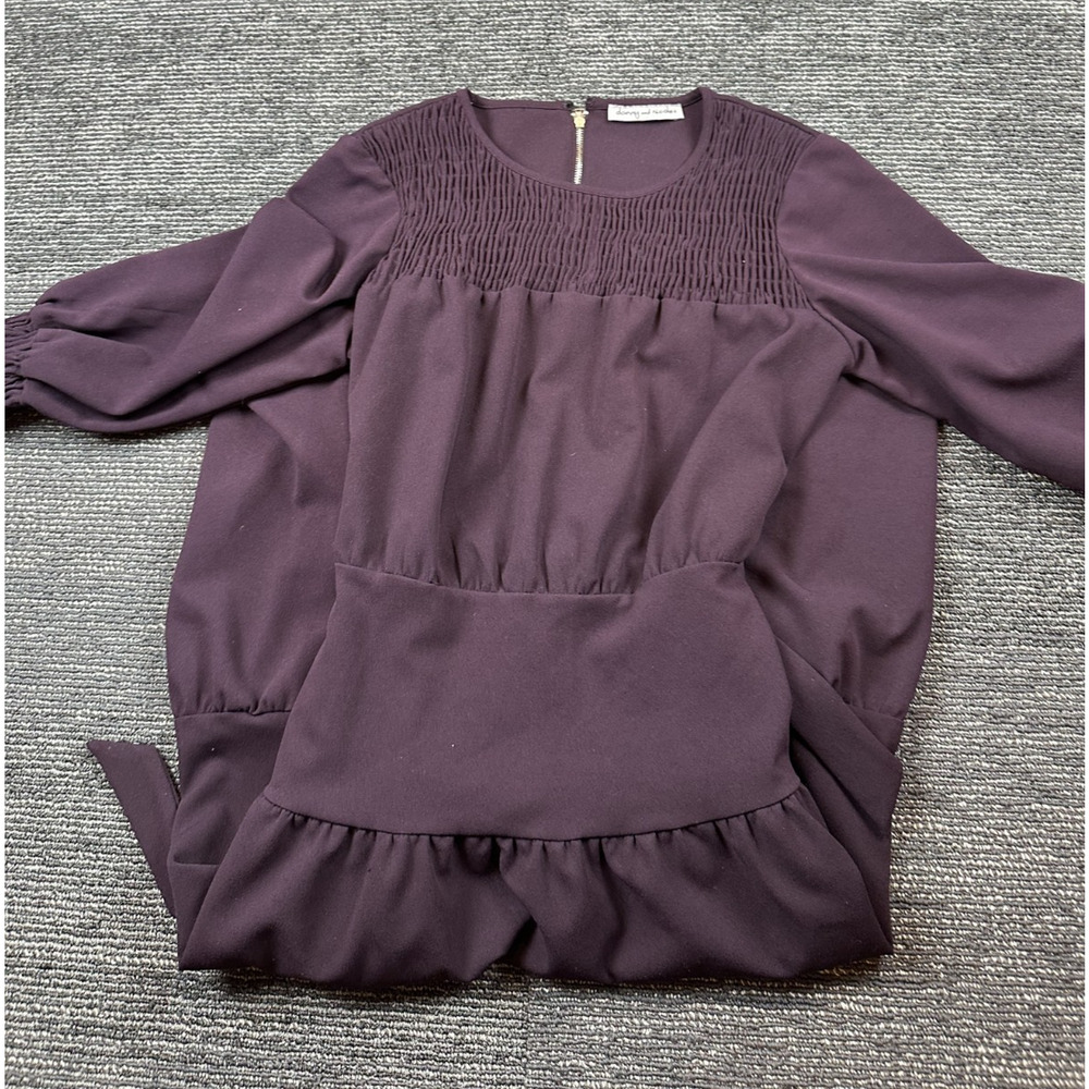 Danny and Nicole Purple Women's Medium Dress